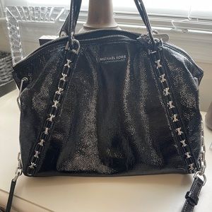 Michael Kors Black Patent Leather Bag